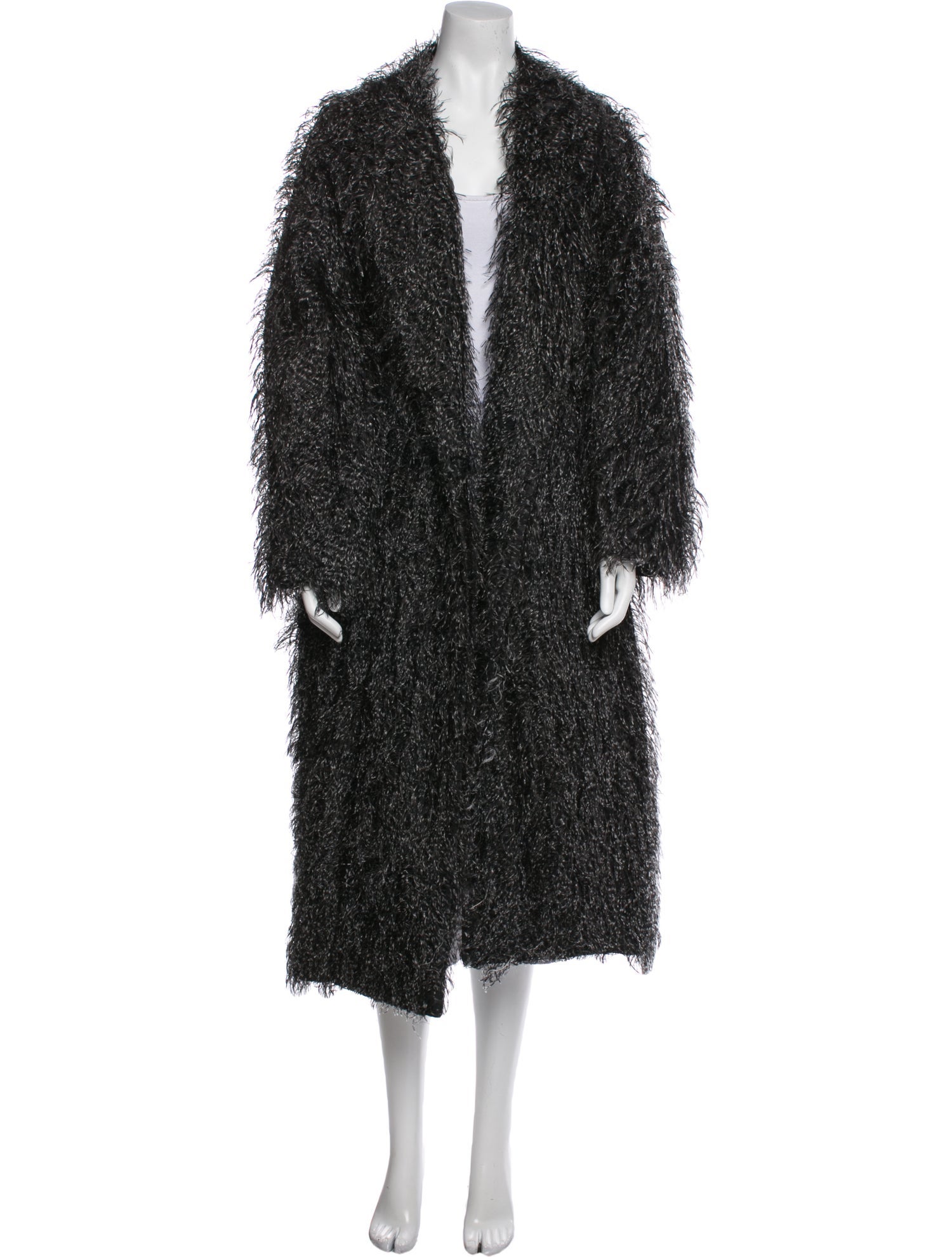 Max Mara Faux Fur Coat