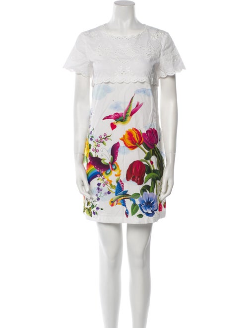 Weekend Max Mara Floral Print Mini Dress