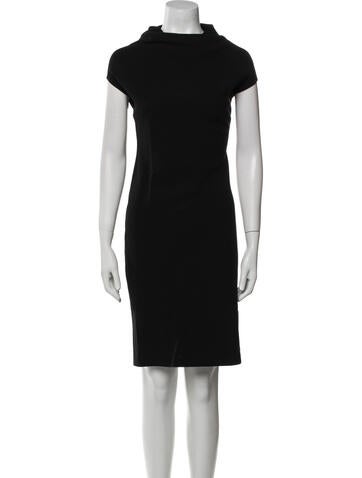 Max Mara Dresses Virgin Wool Knee-Length Dress US 6 | M