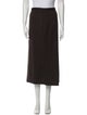 Max Mara Virgin Wool Midi Length Skirt