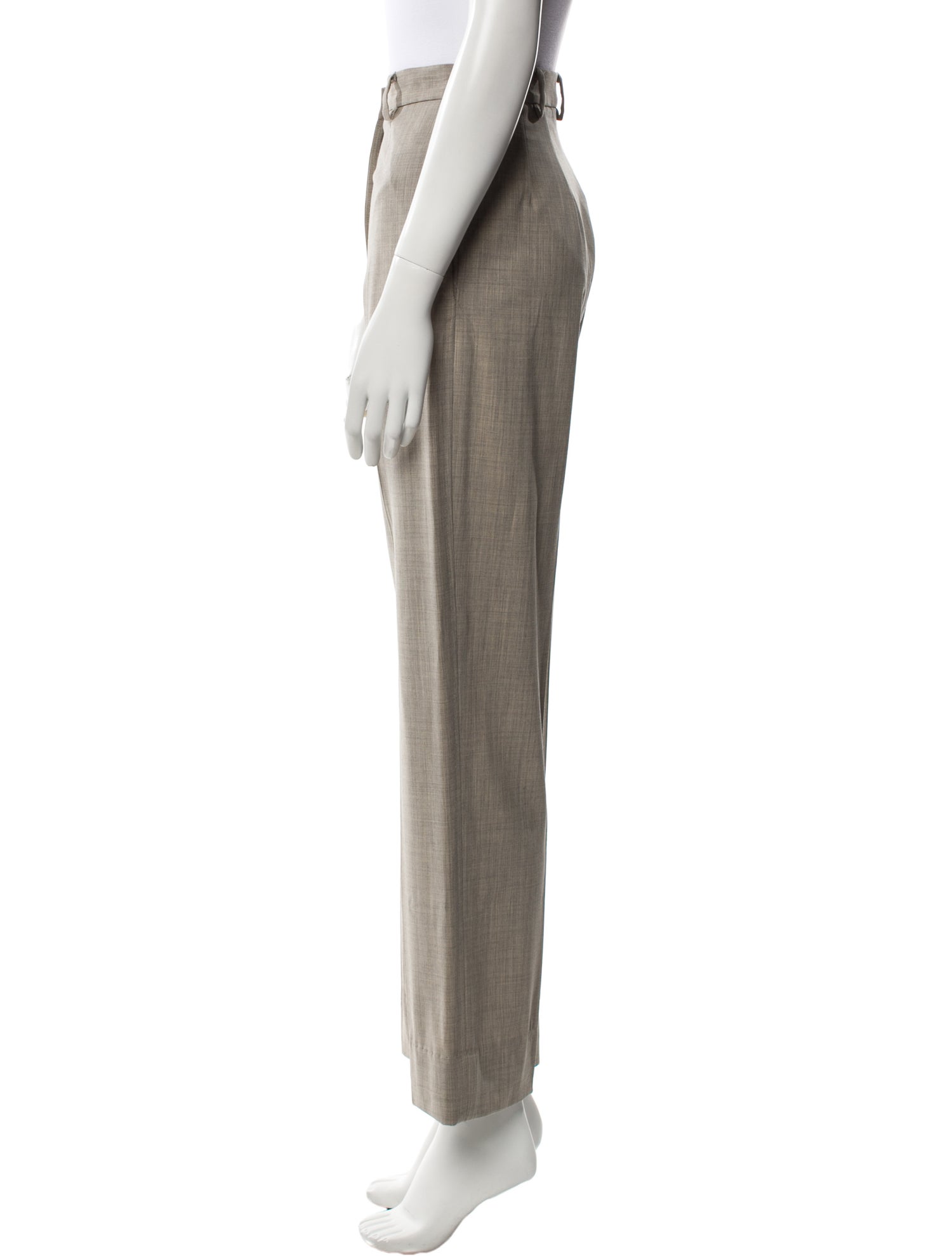 Max Mara Wool Wide Leg Pants