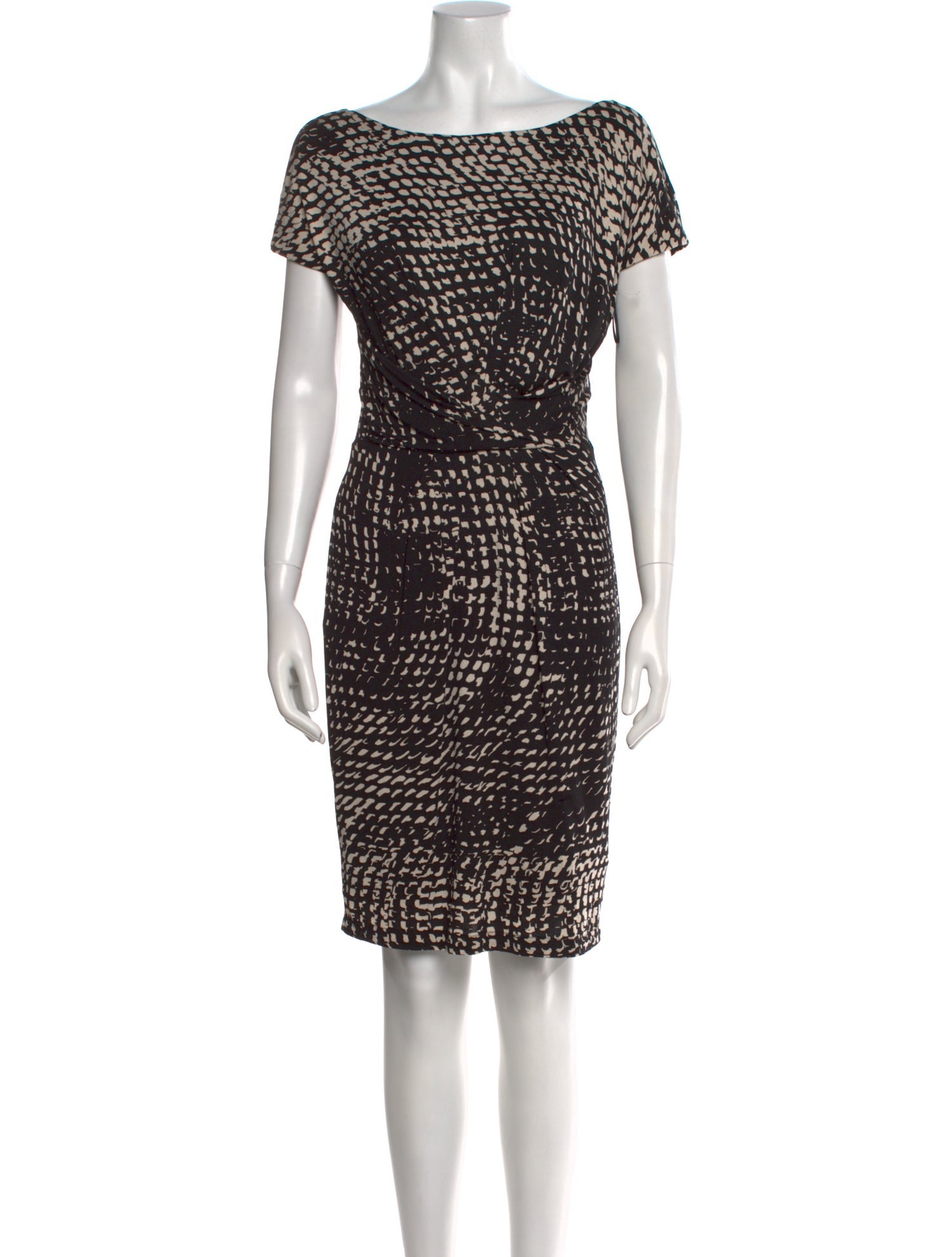 Max Mara Printed Mini Dress