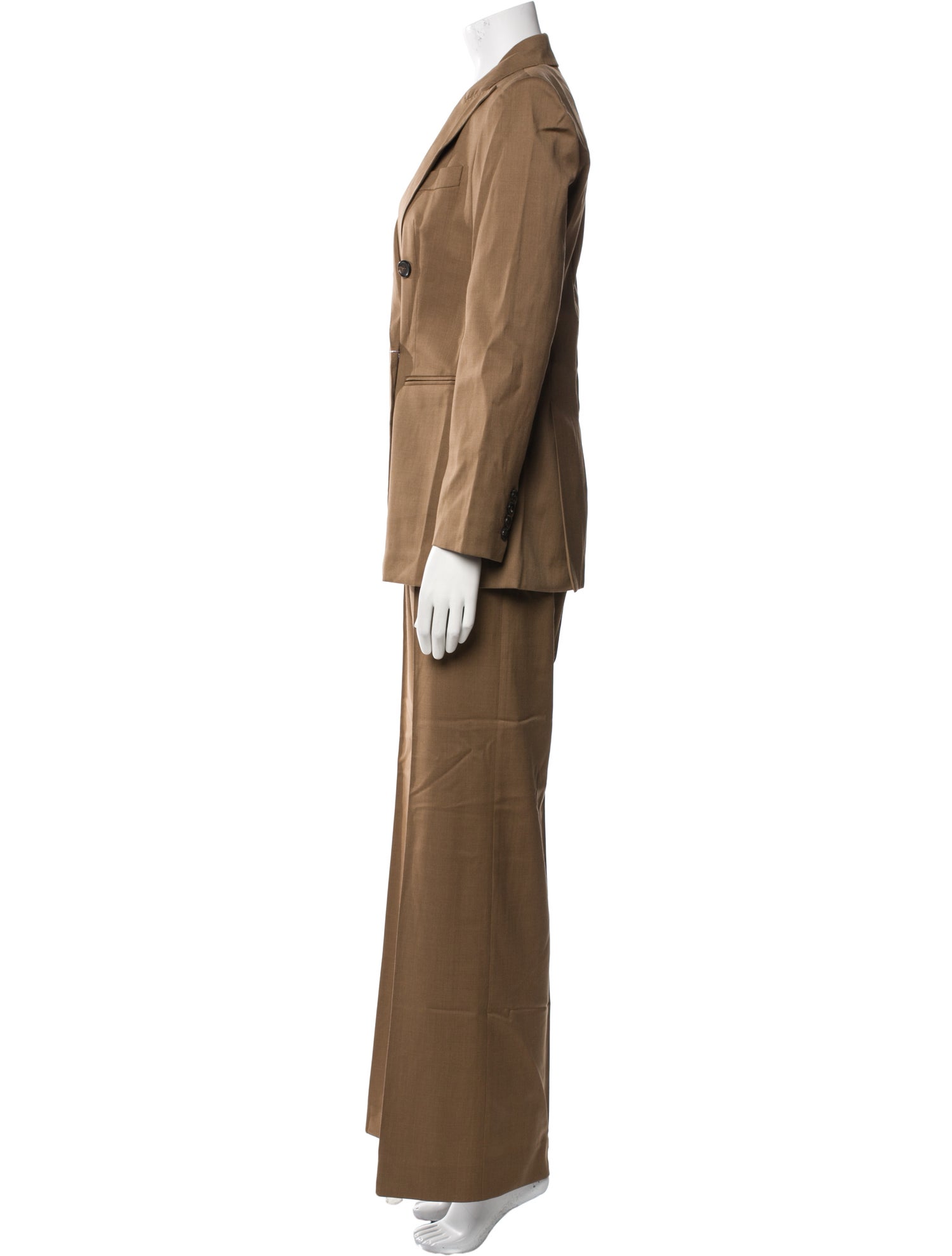 Max Mara Virgin Wool Pantsuit