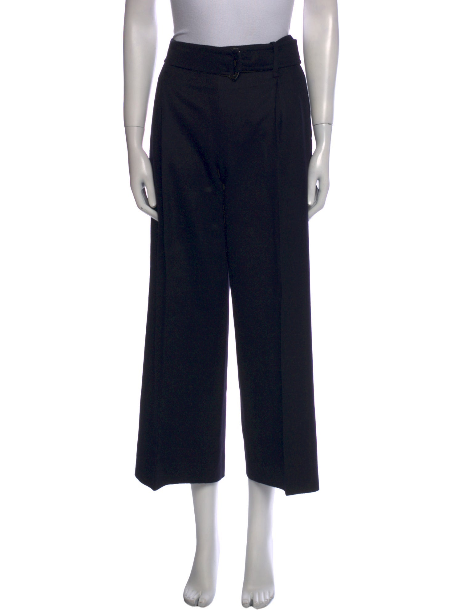 Max Mara Camel Hair Wide Leg Pants