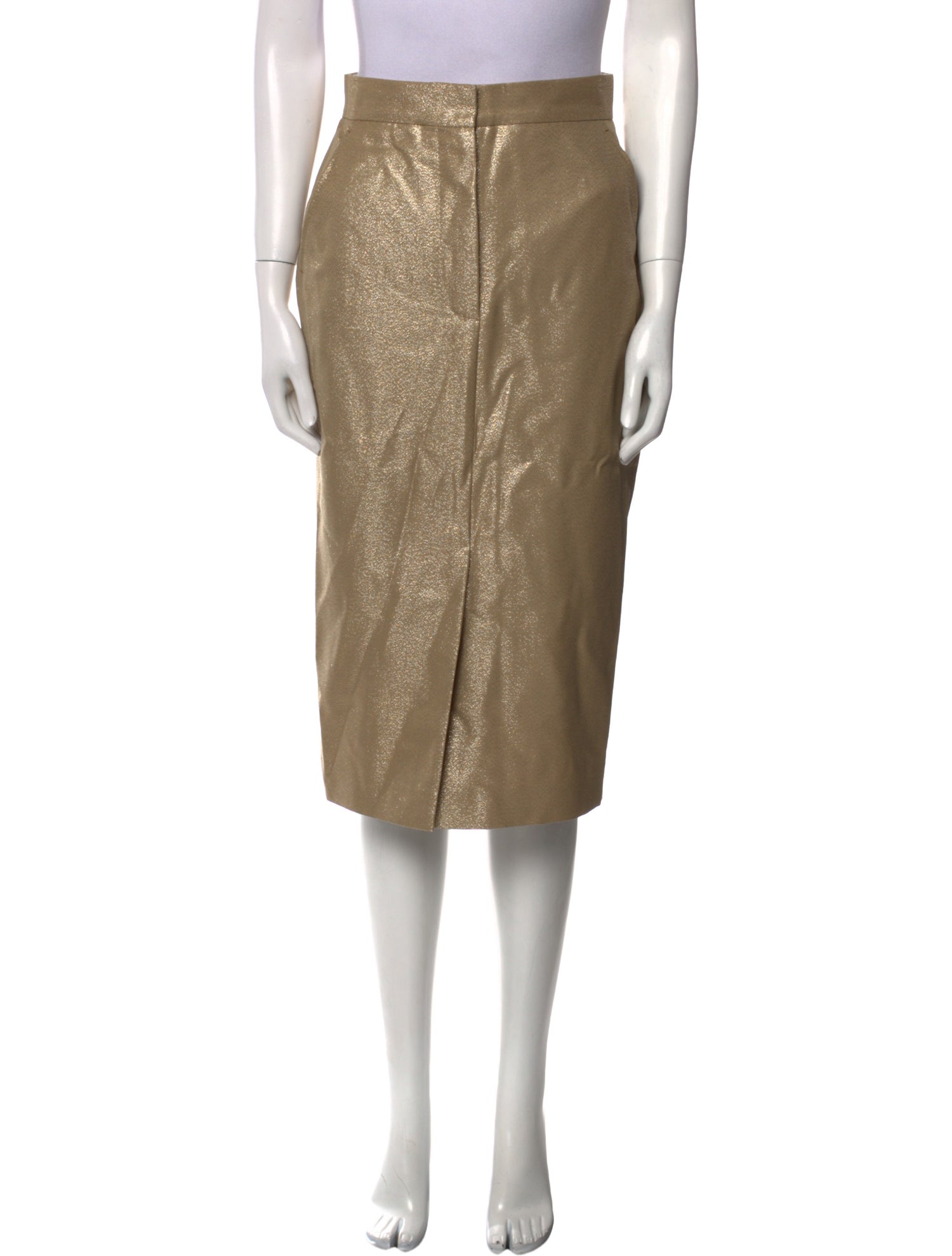 Max Mara Virgin Wool Knee-Length Skirt w/ Tags