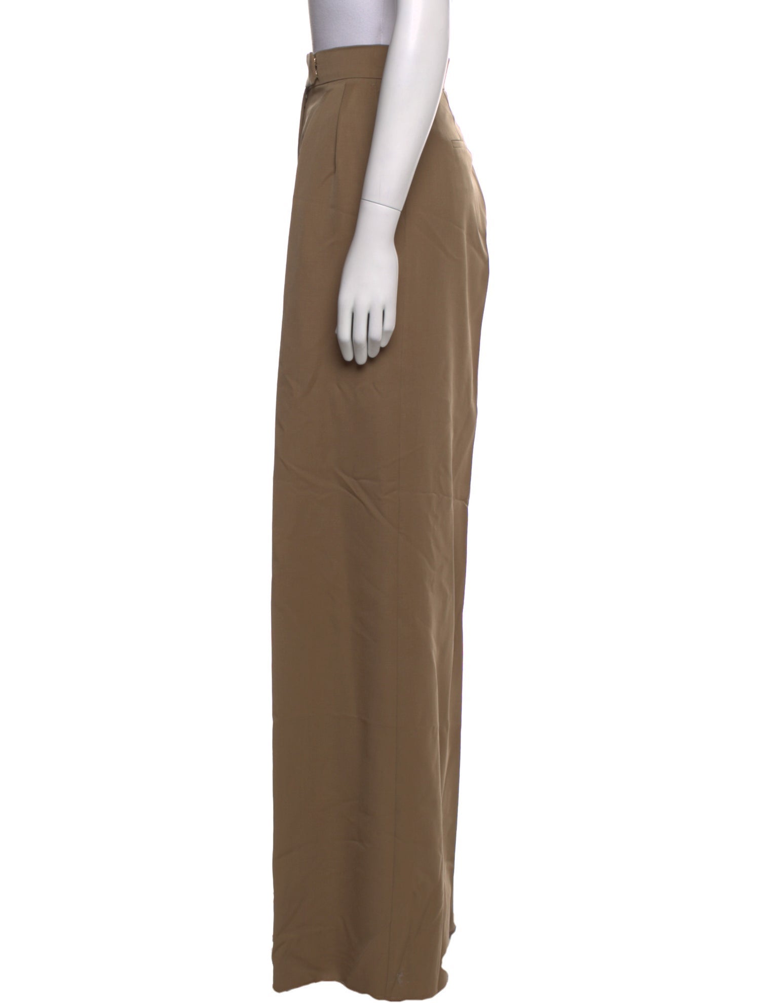 Max Mara Virgin Wool Wide Leg Pants