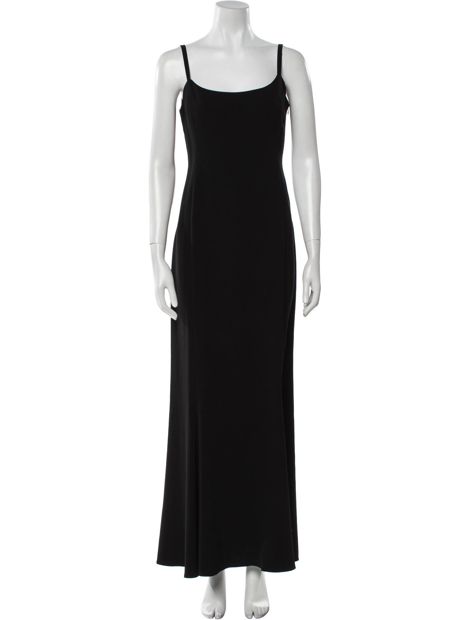 Max Mara Scoop Neck Long Dress