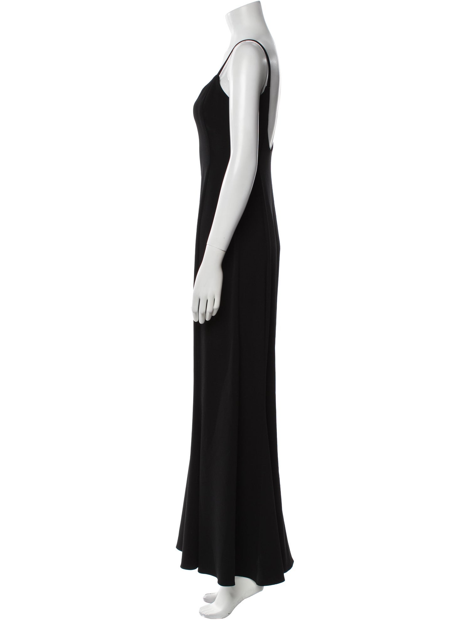 Max Mara Scoop Neck Long Dress