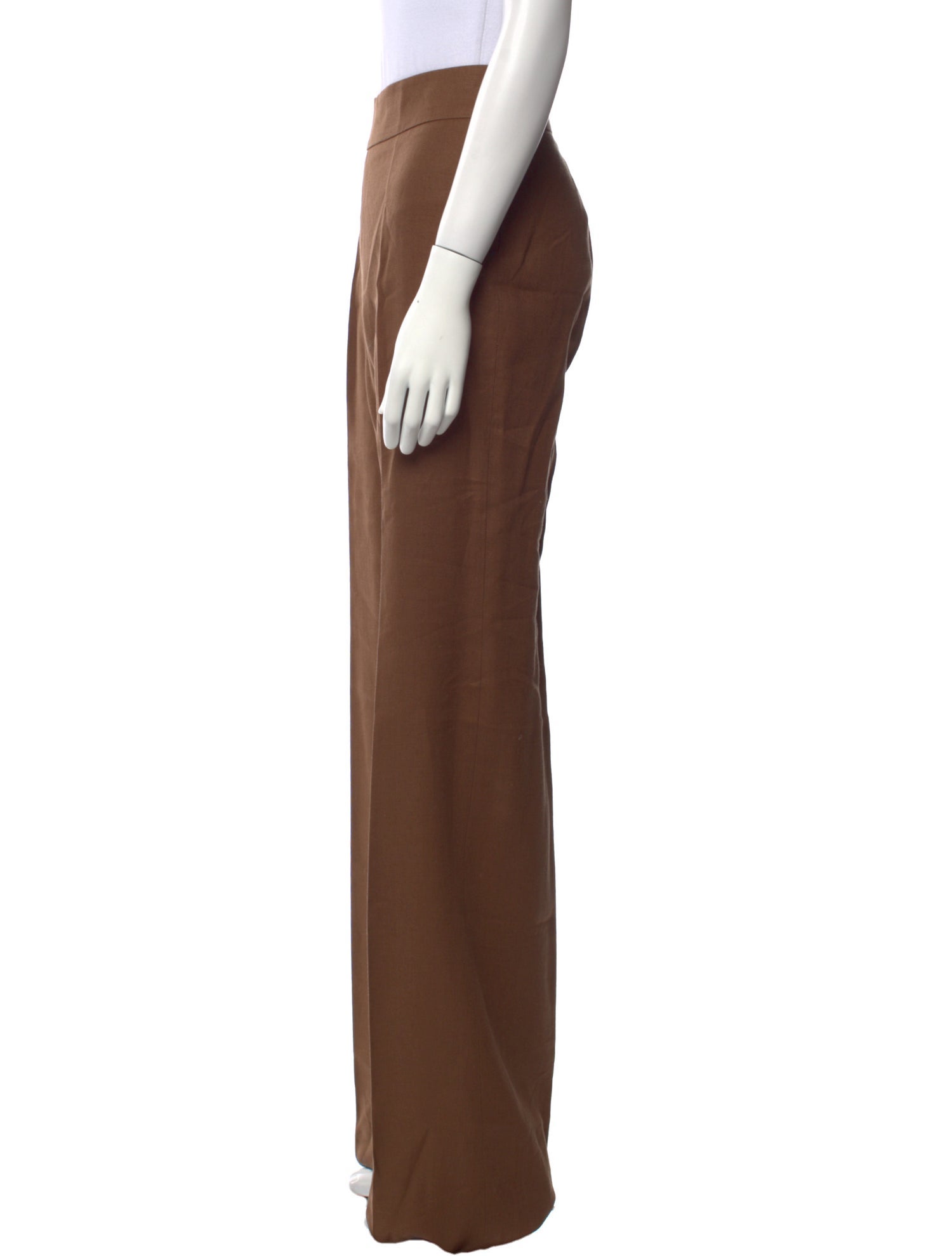 Max Mara Linen Wide Leg Pants