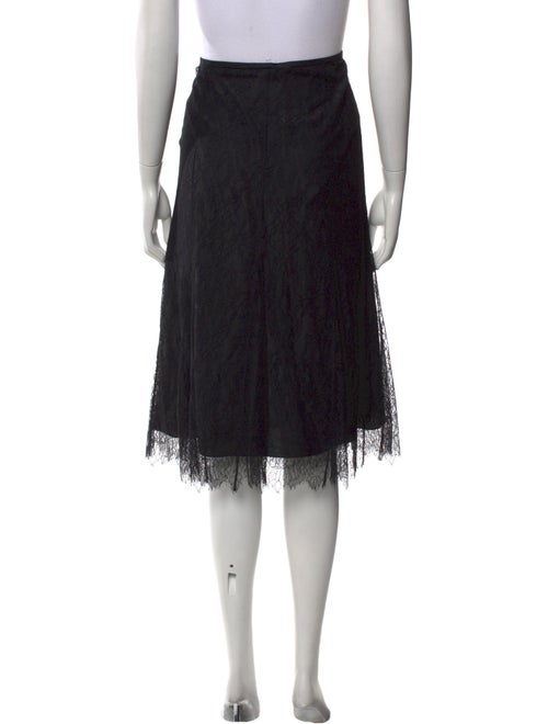 Max Mara Lace Midi Length Skirt