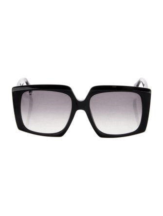 Max Mara Oversize Gradient Sunglasses