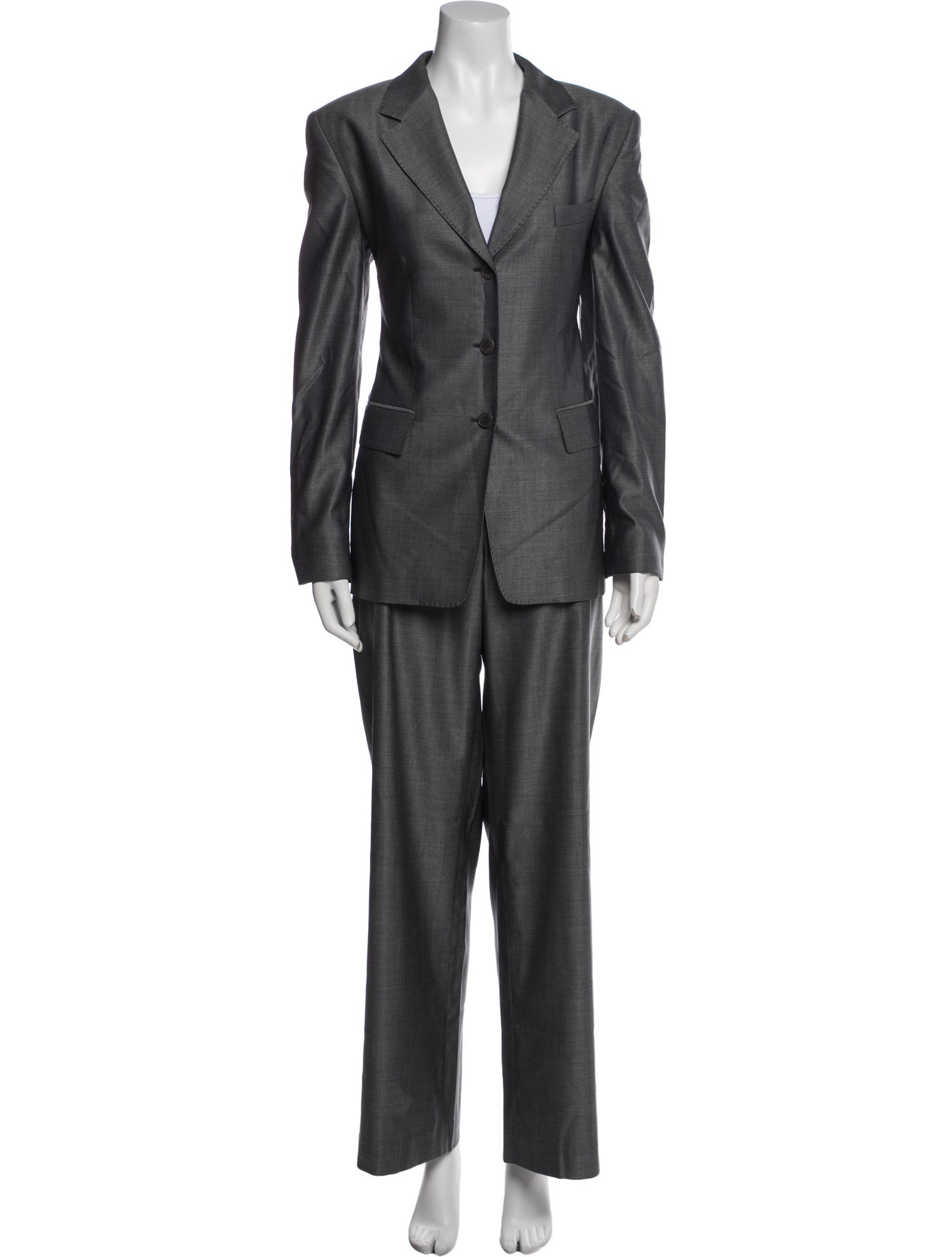 Max Mara Virgin Wool Pantsuit