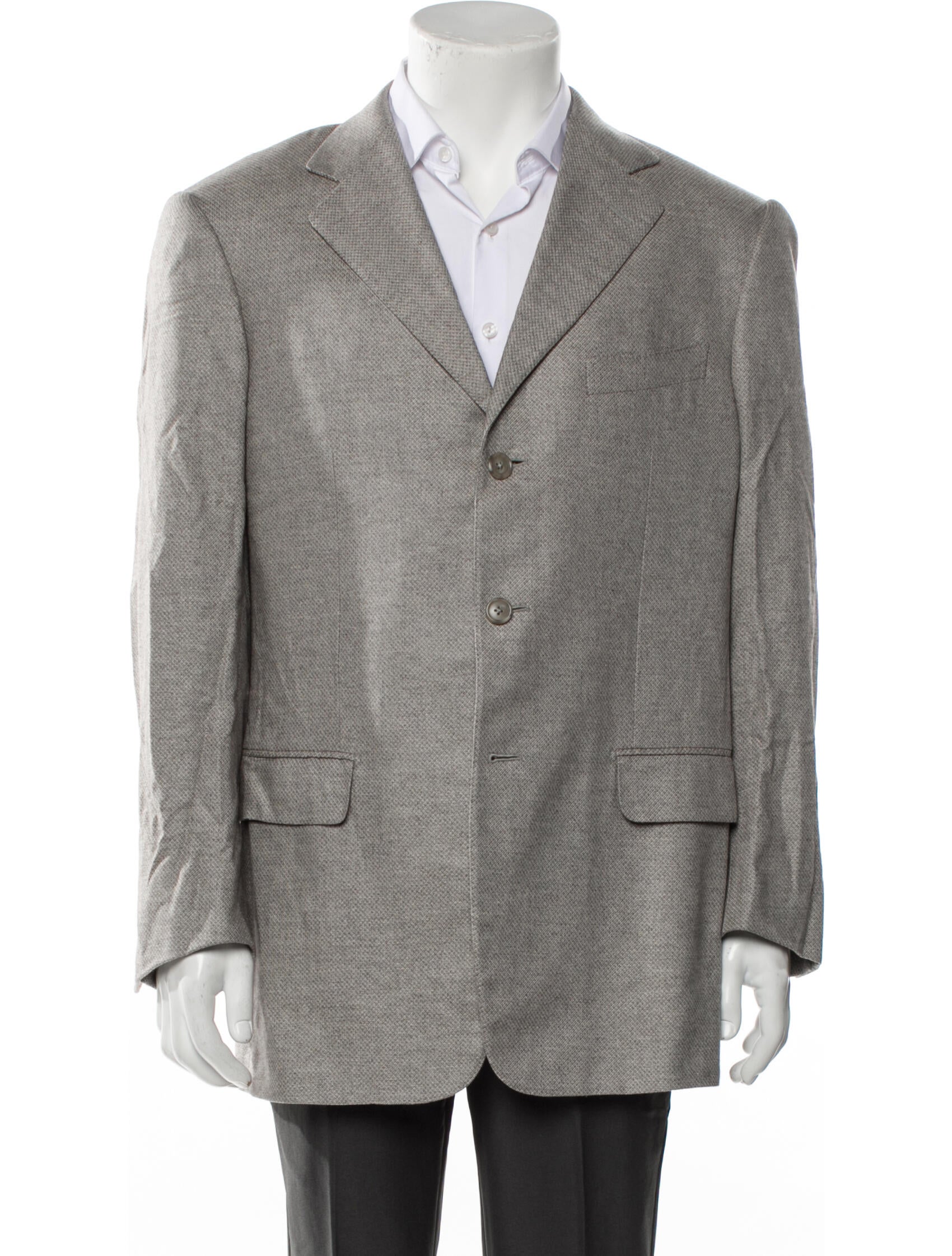 Max Mara Silk Striped Blazer