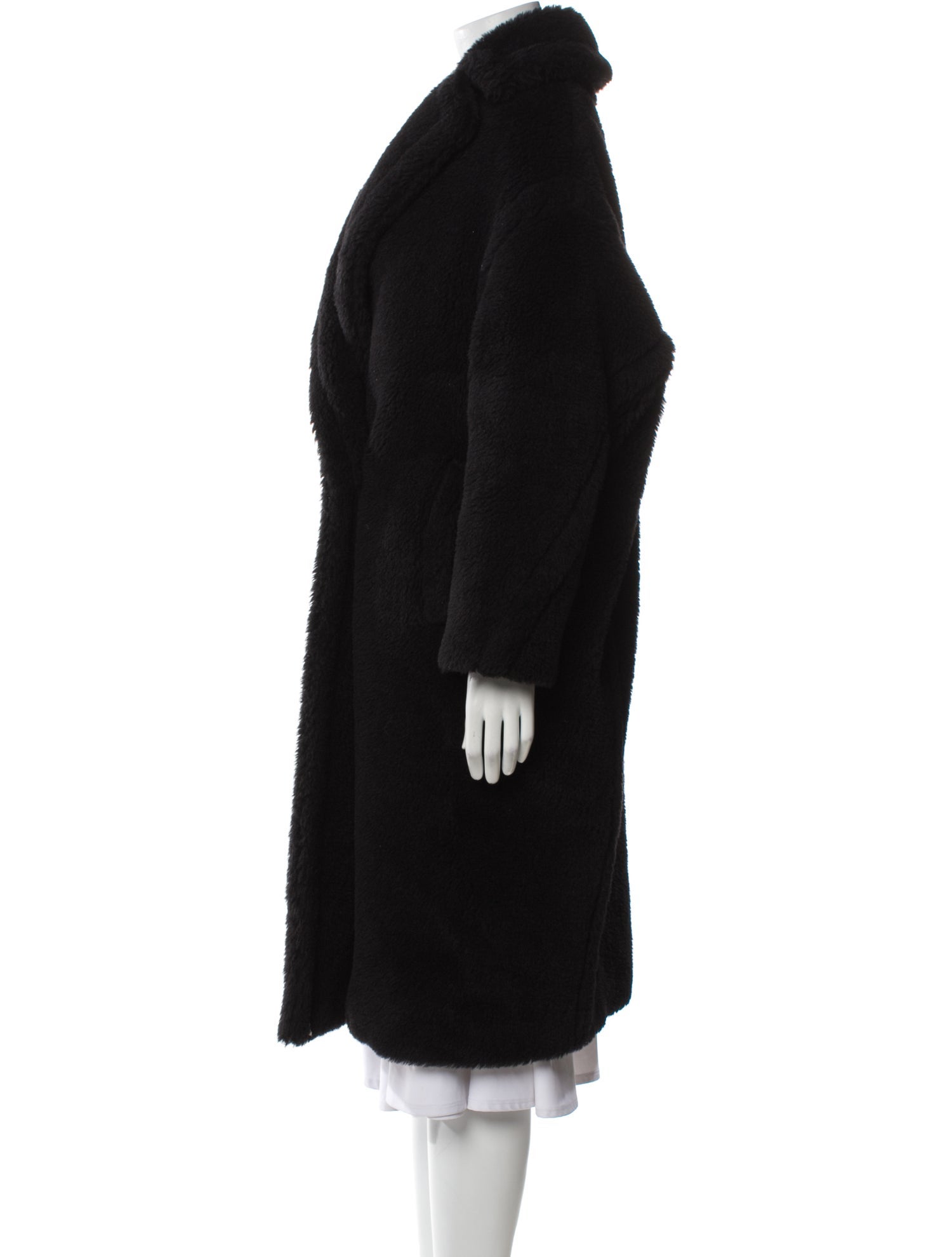 Max Mara Alpaca Faux Fur Coat