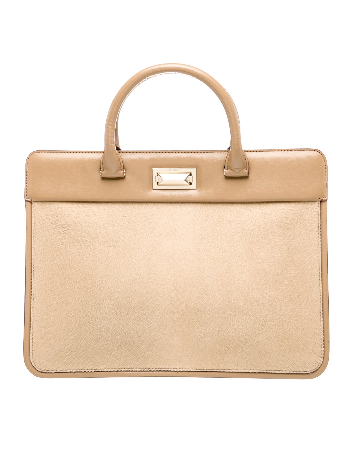Max Mara Leather Briefcase