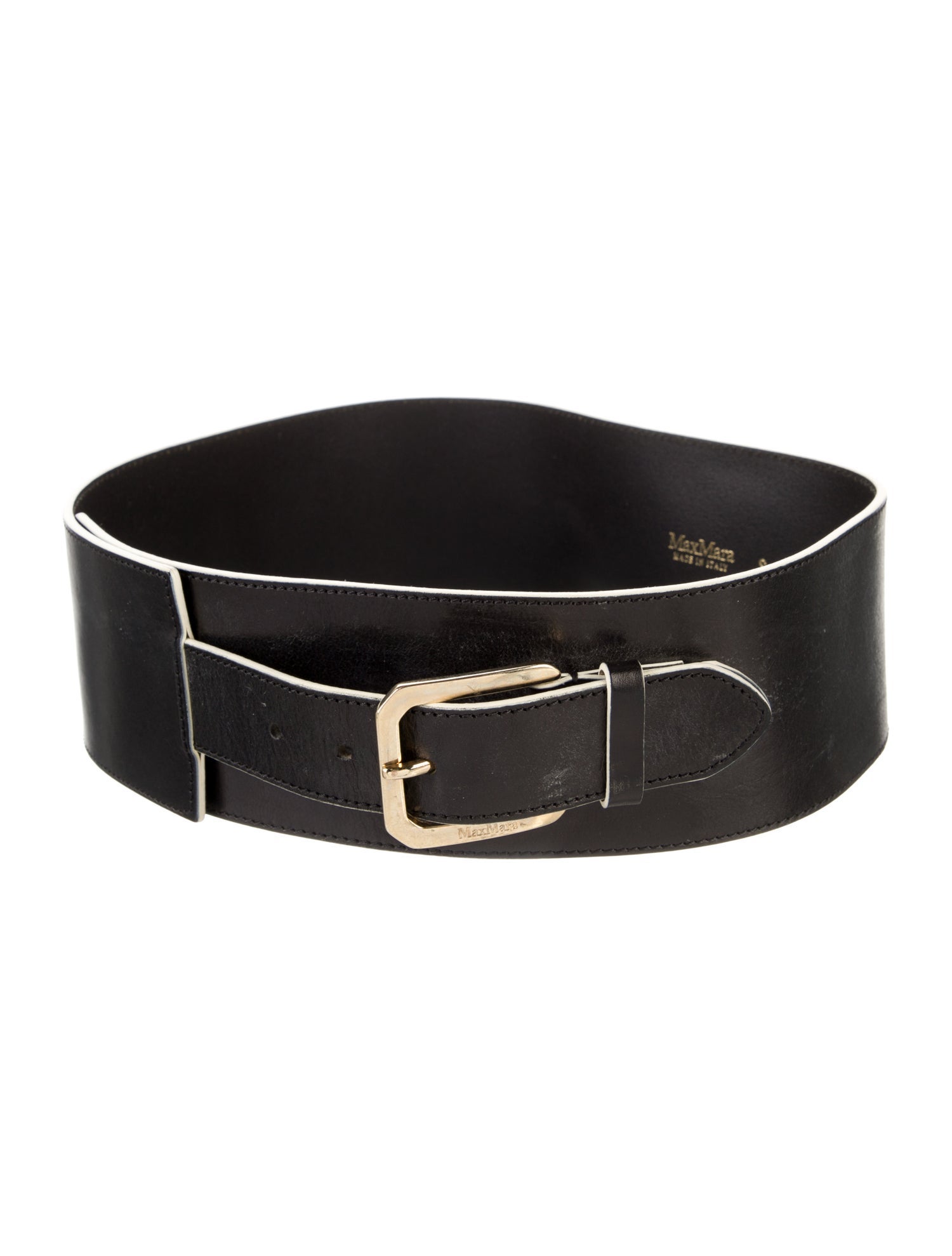 Max Mara Wide Leather Belt