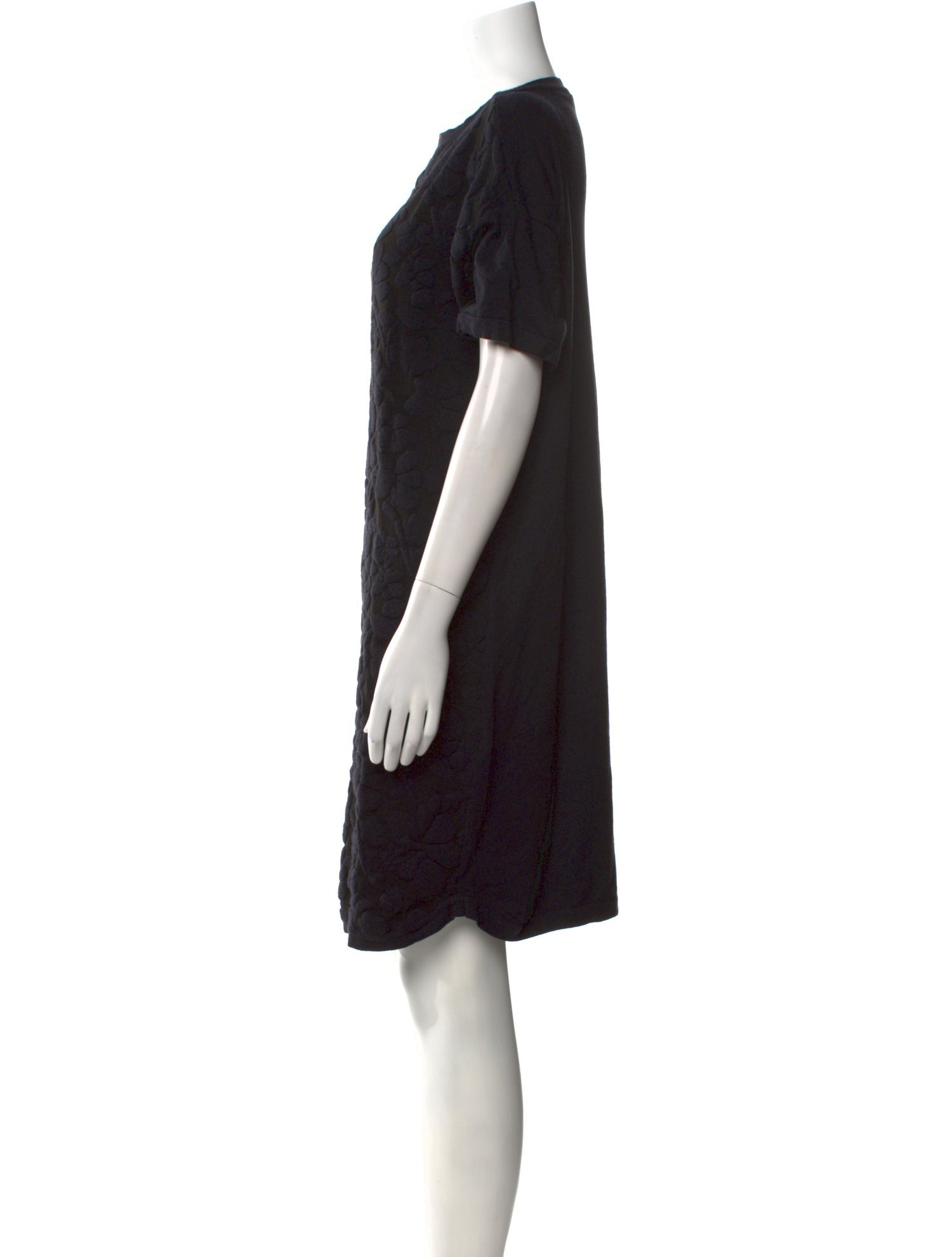 Max Mara Bateau Neckline Mini Dress