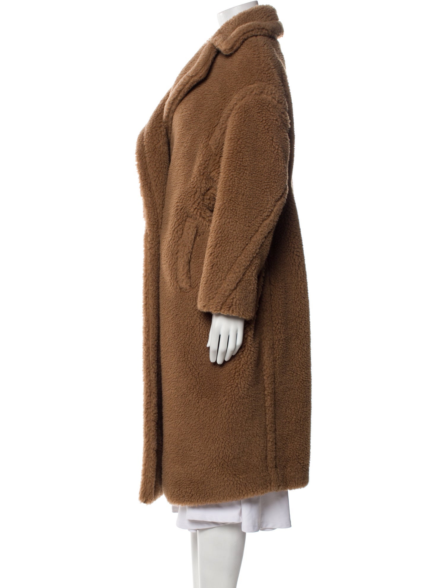 Max Mara Camel Hair Fur Coat