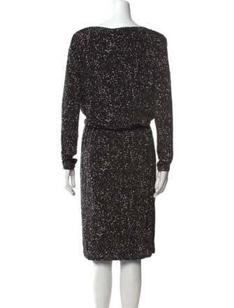 Max Mara Bateau Neckline Mini Dress