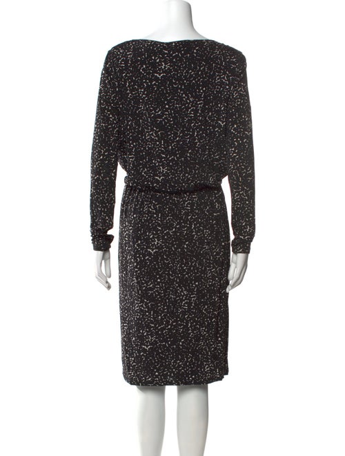 Max Mara Bateau Neckline Mini Dress