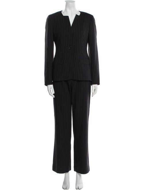 Max Mara Wool Striped Pantsuit