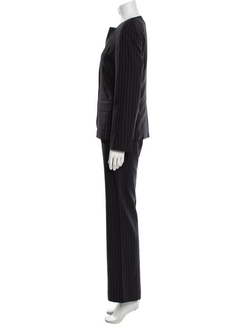 Max Mara Wool Striped Pantsuit