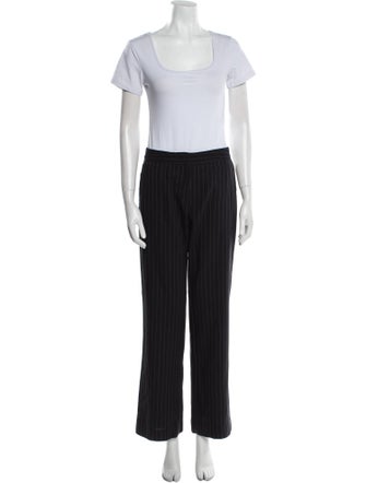Max Mara Wool Striped Pantsuit