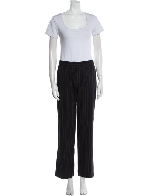 Max Mara Wool Striped Pantsuit