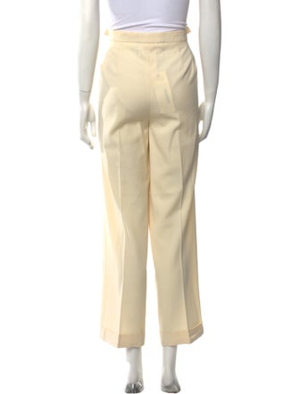 Max Mara Virgin Wool Wide Leg Pants