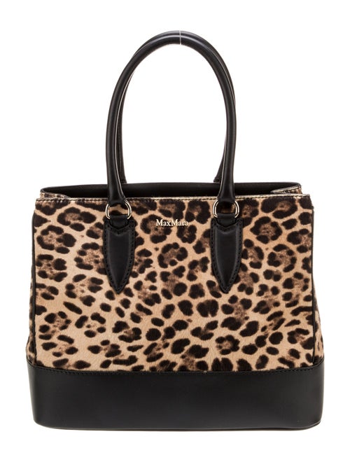 Max Mara Ponyhair Shoulder Bag
