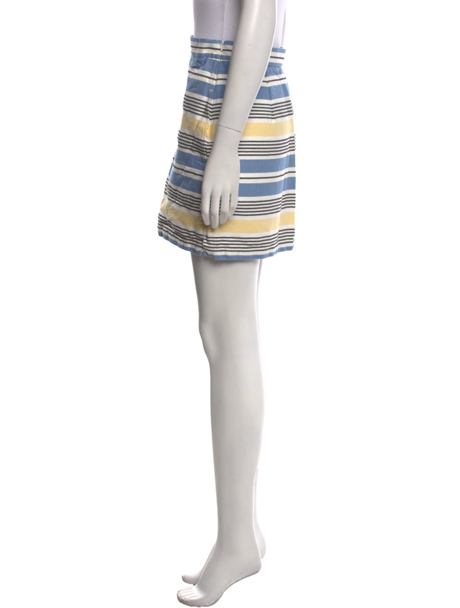 Max Mara Striped Mini Skirt