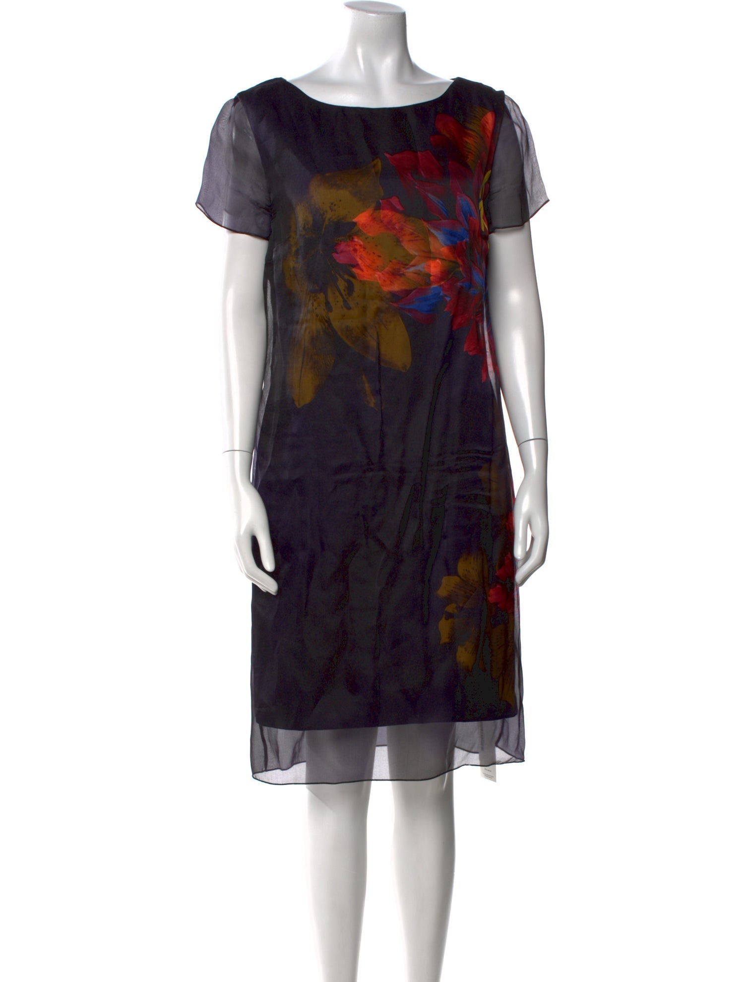 Max Mara Printed Mini Dress