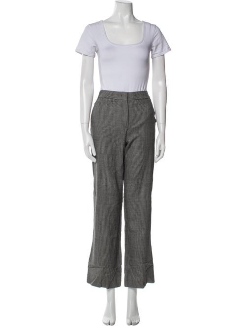 Max Mara Virgin Wool Printed Pantsuit