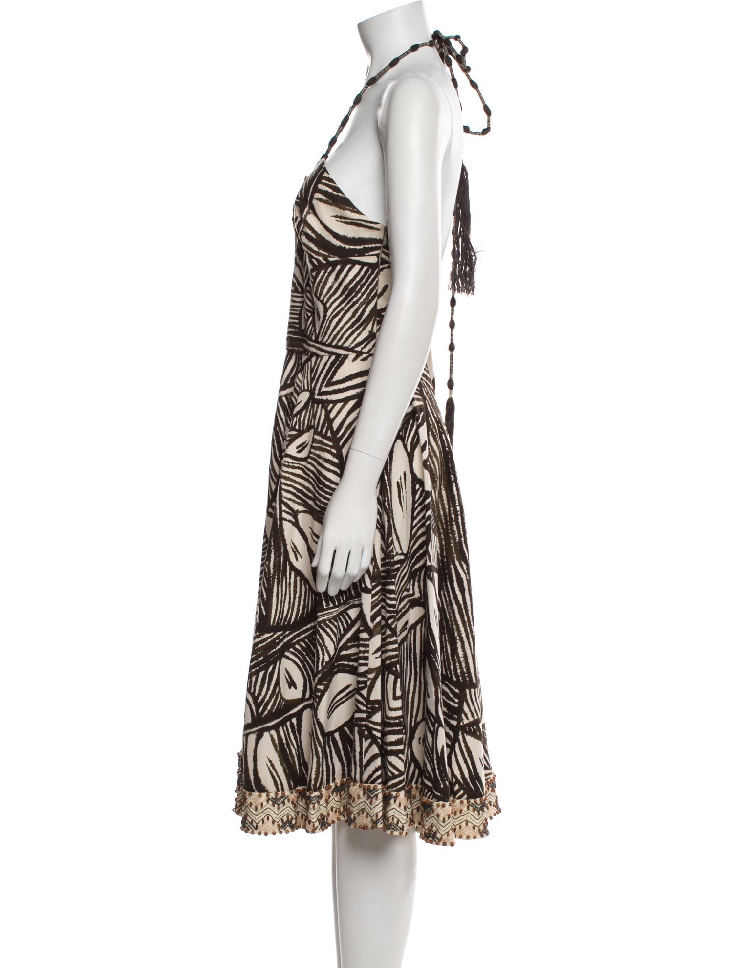 Max Mara Printed Mini Dress