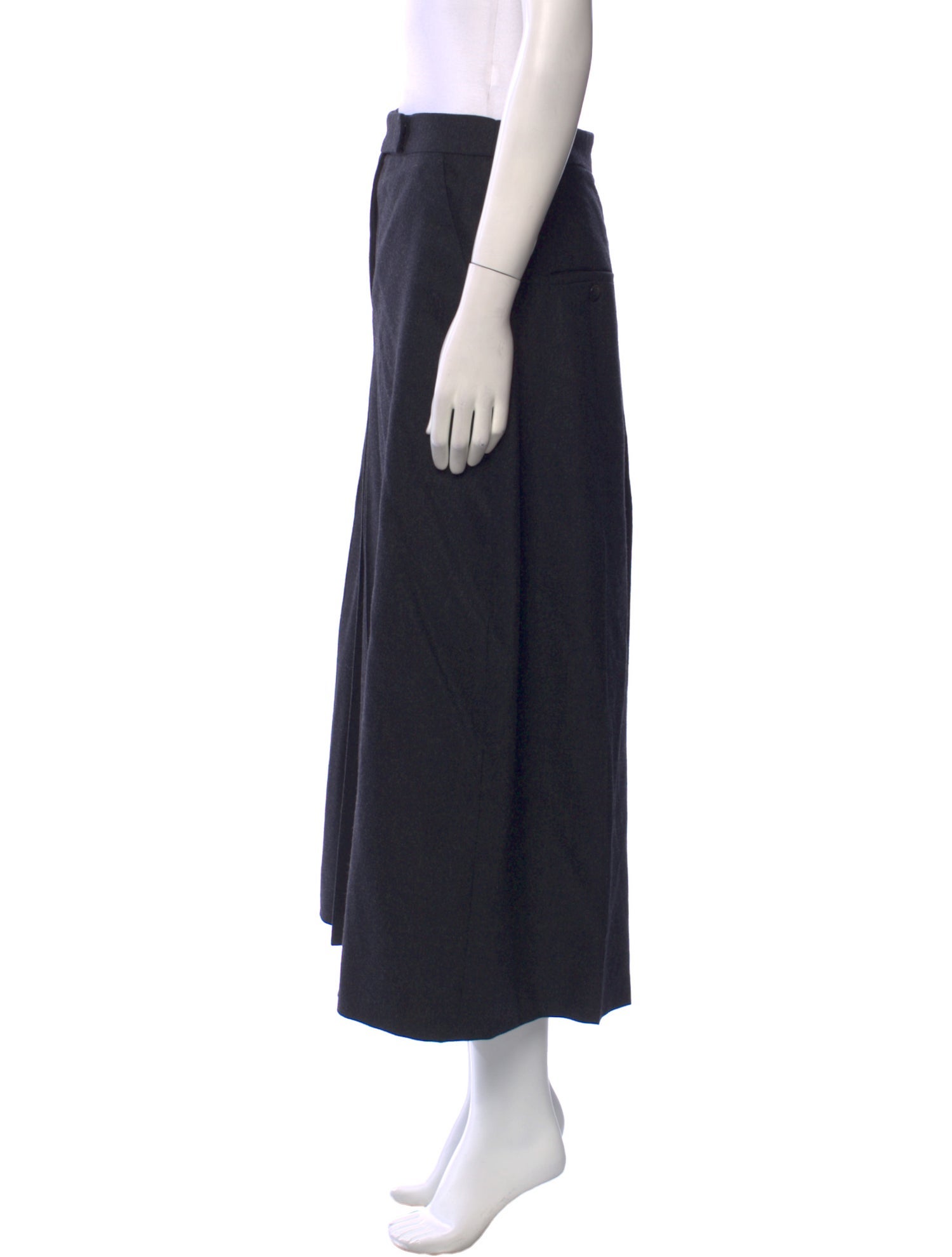 Max Mara Virgin Wool Wide Leg Pants