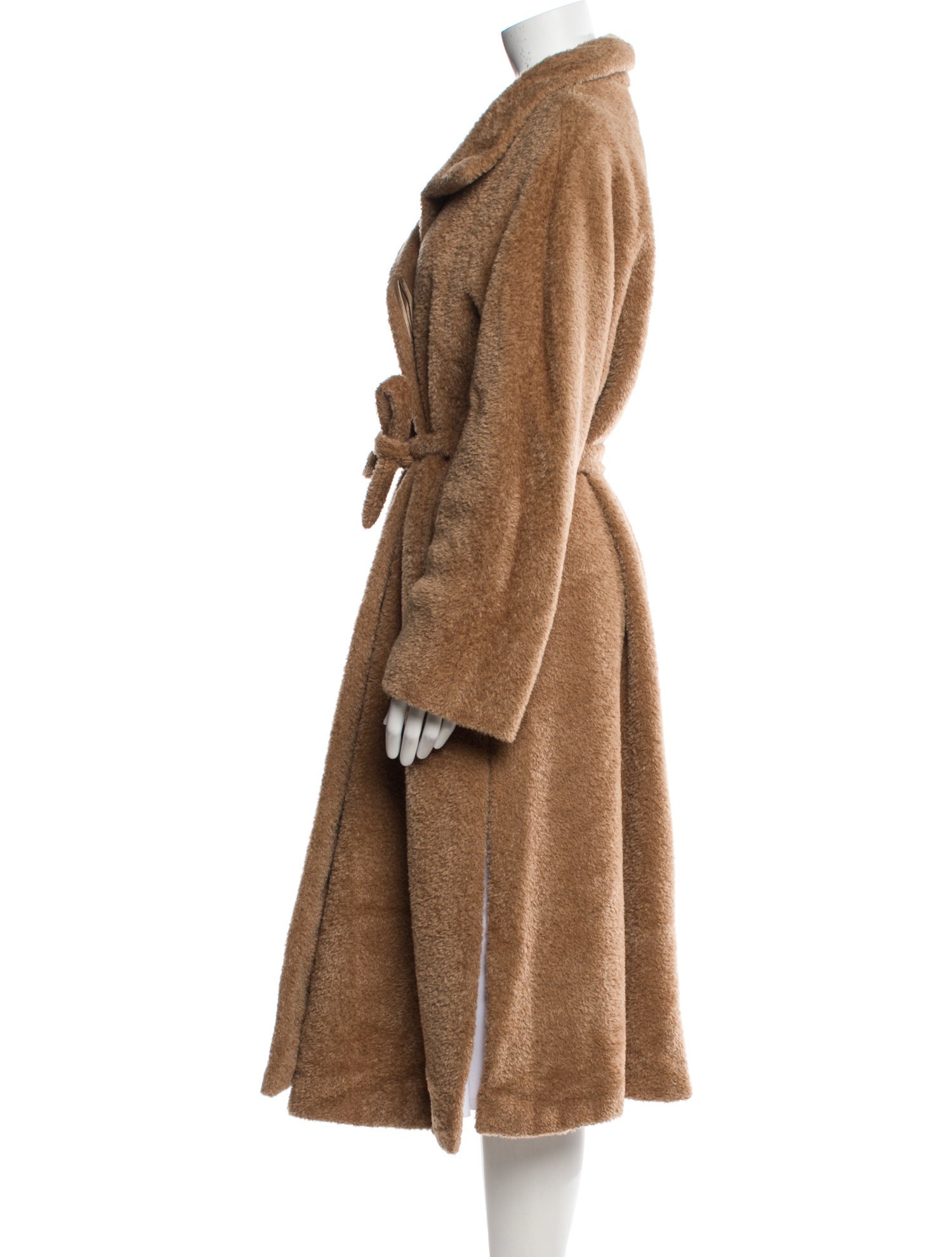 Max Mara Alpaca Faux Fur Coat