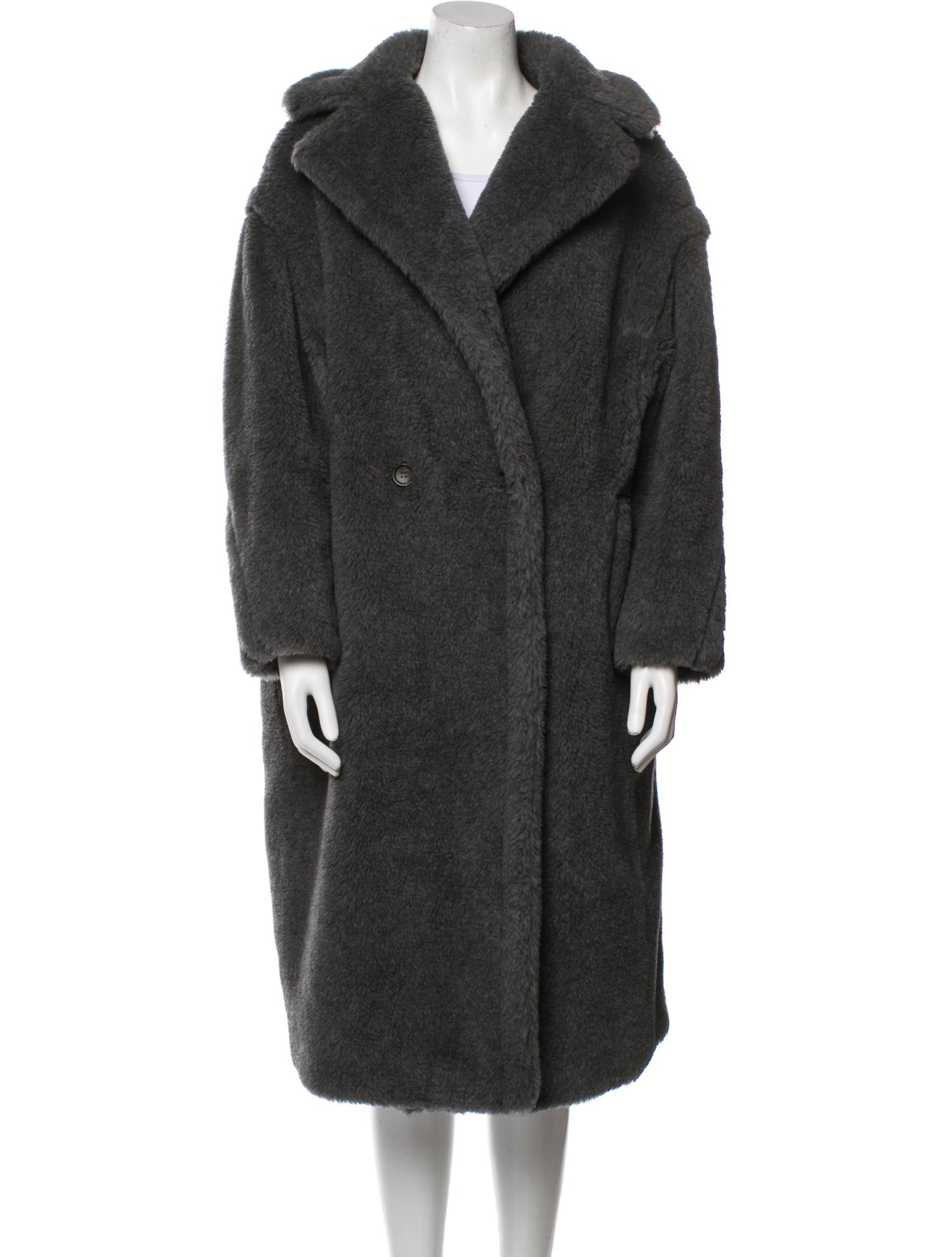 Max Mara Alpaca Fur Coat