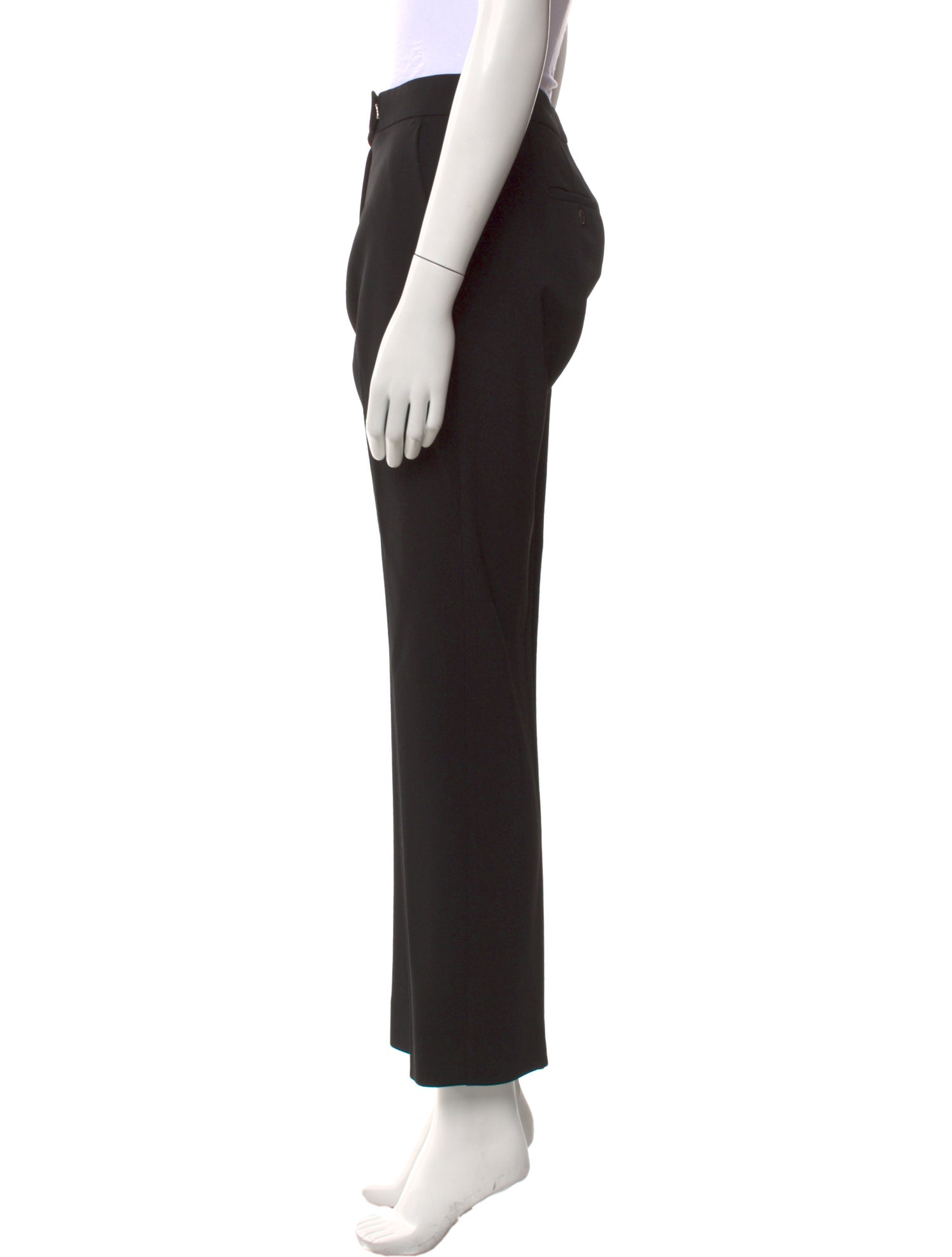 Max Mara Virgin Wool Straight Leg Pants