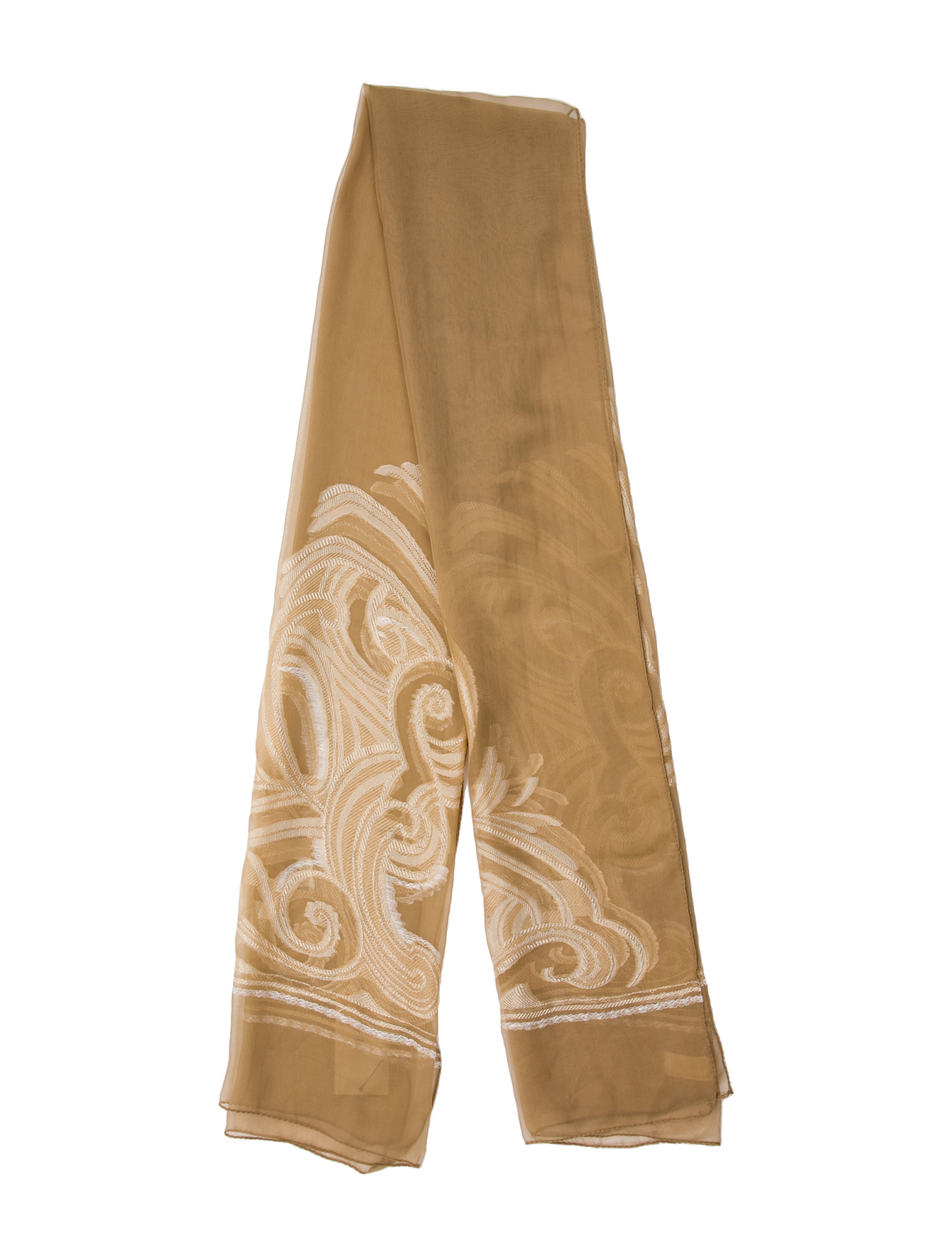 Max Mara Silk Printed Scarf