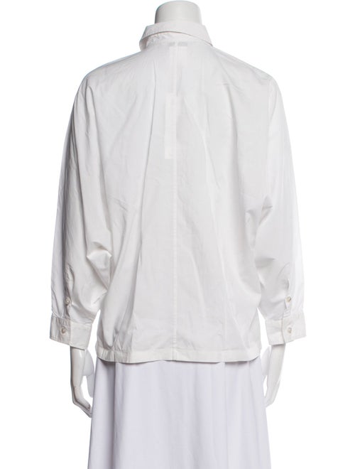Max Mara Long Sleeve Button-Up Top