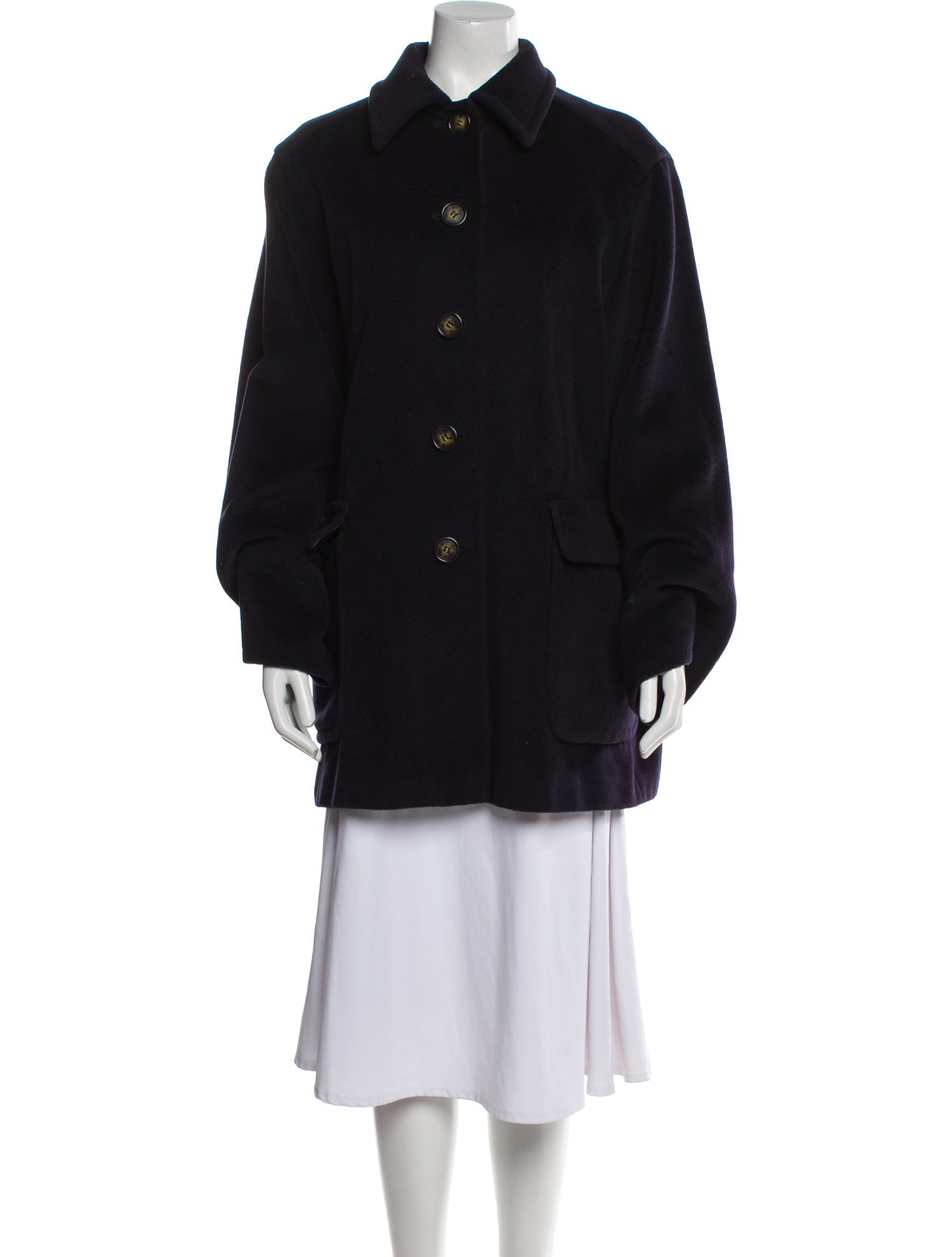 Max Mara Virgin Wool Peacoat