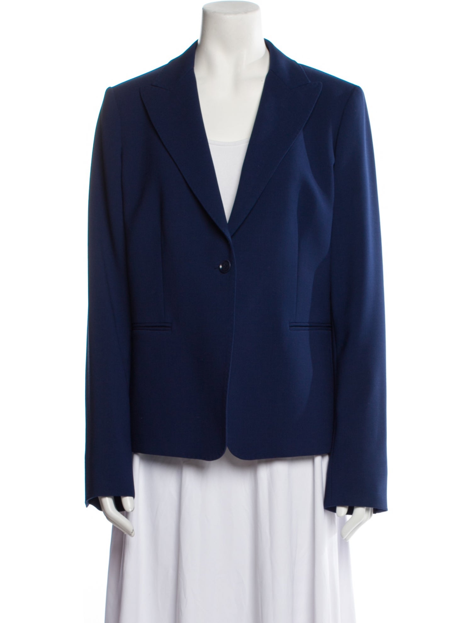 Max Mara Staple Virgin Wool Blazer