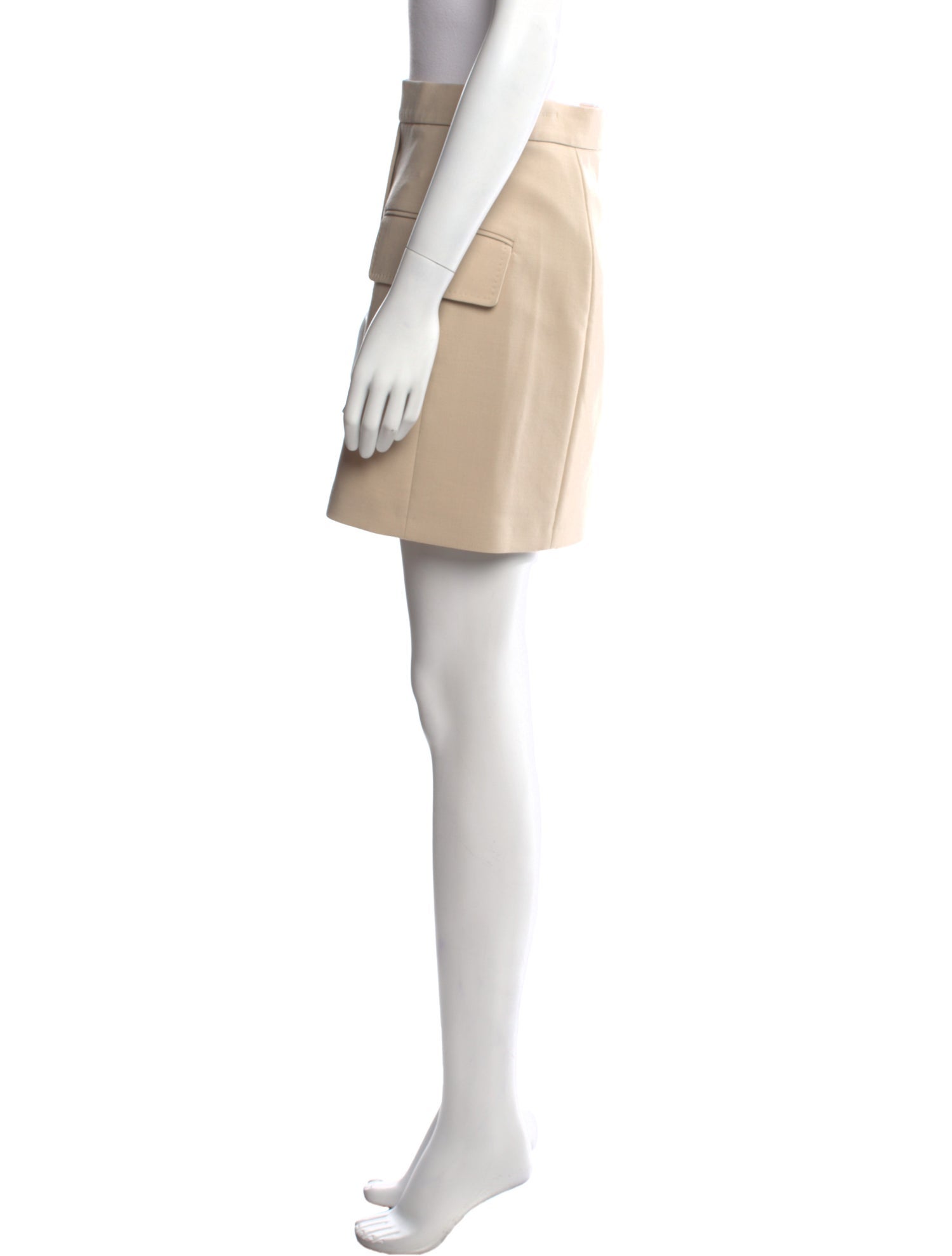 Max Mara Virgin Wool Mini Skirt