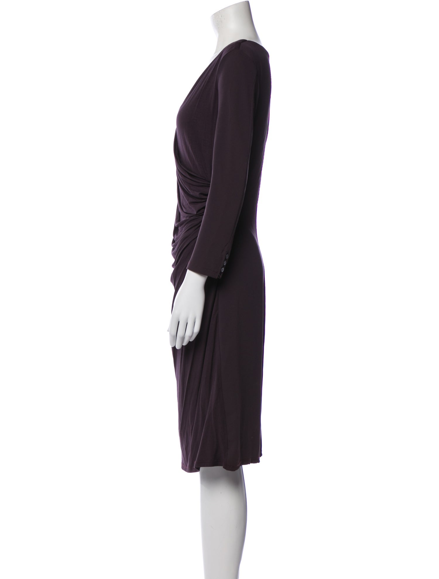 Max Mara Wool Knee-Length Dress
