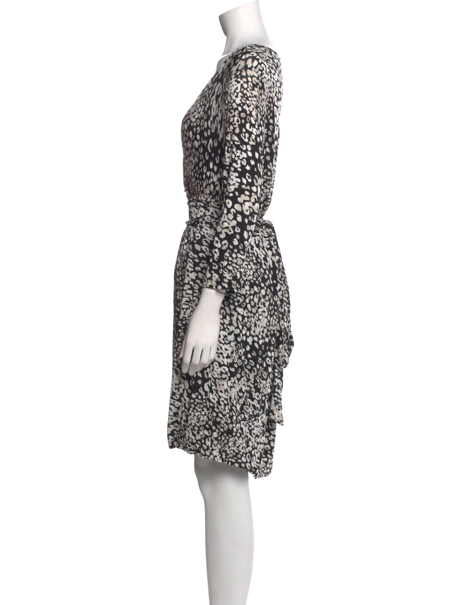Max Mara Printed Mini Dress