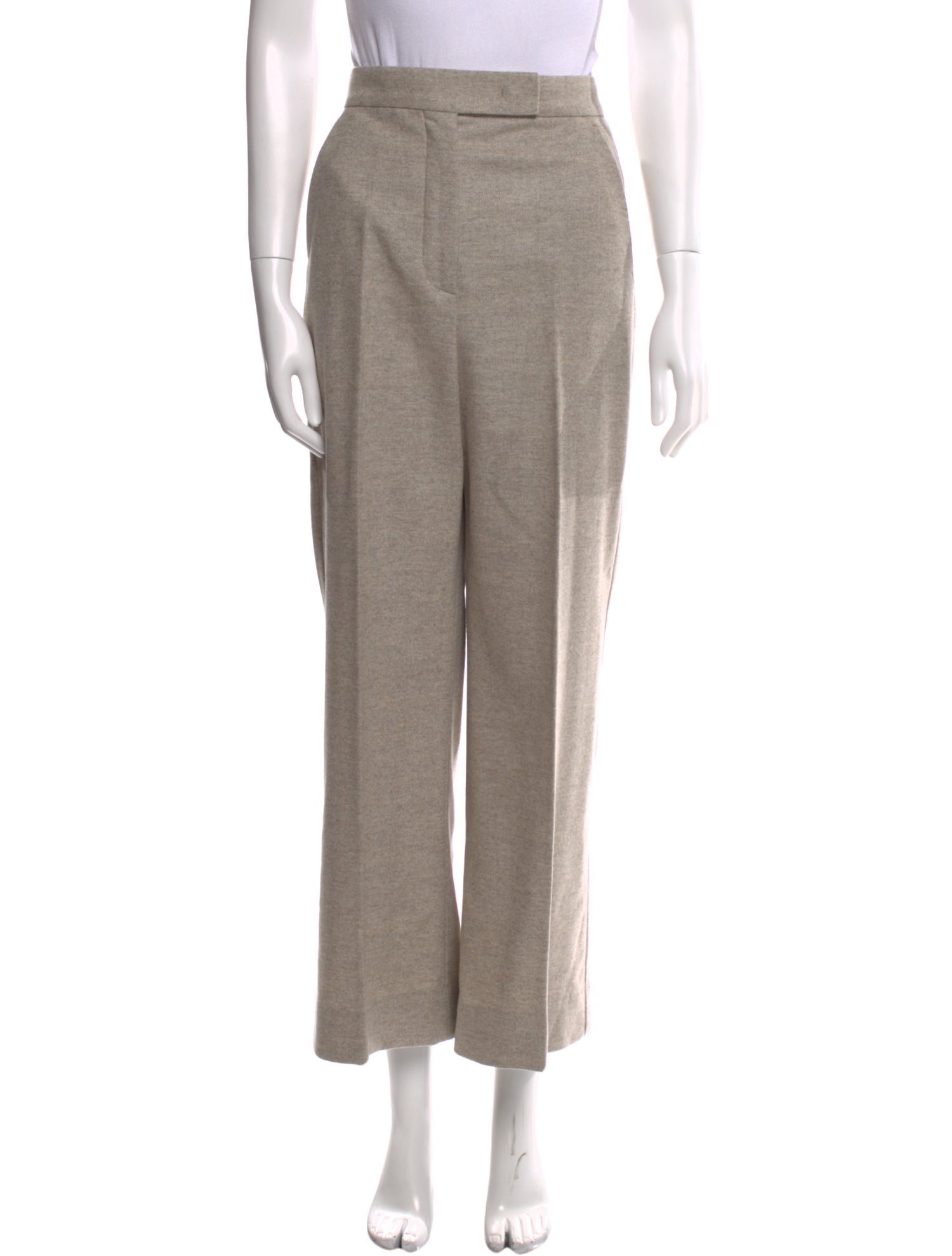 Max Mara Virgin Wool Wide Leg Pants