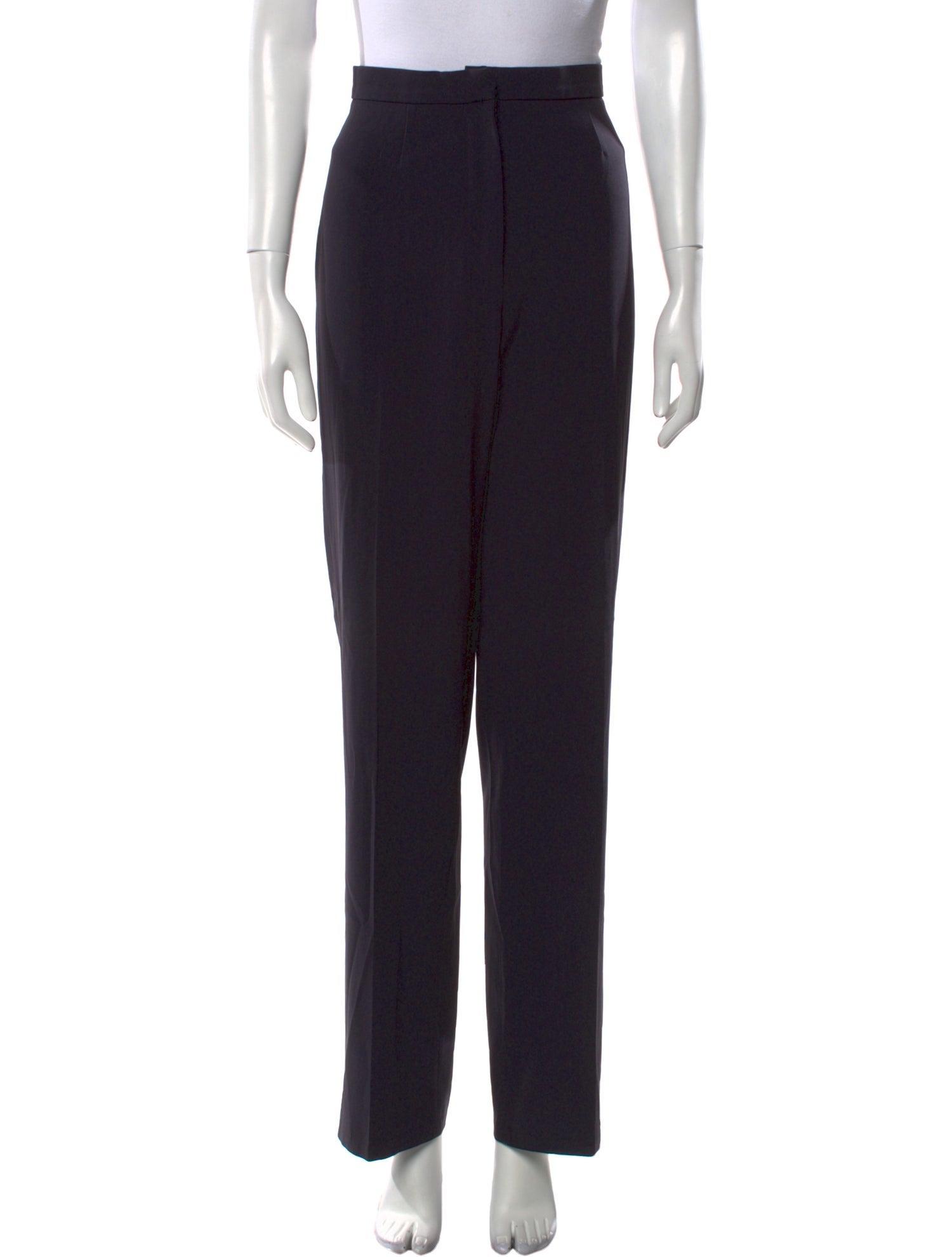 Max Mara Virgin Wool Straight Leg Pants
