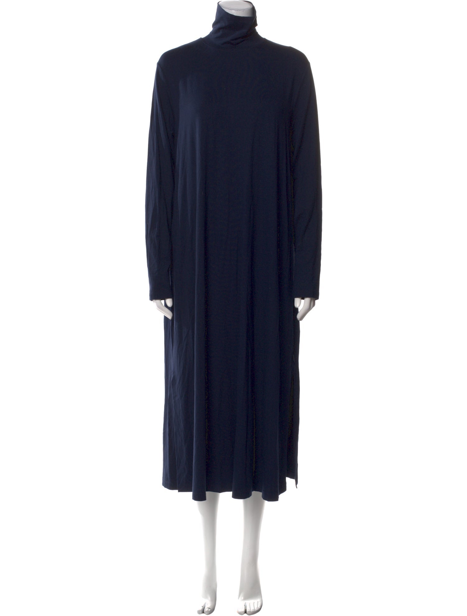 Max Mara Turtleneck Midi Length Dress