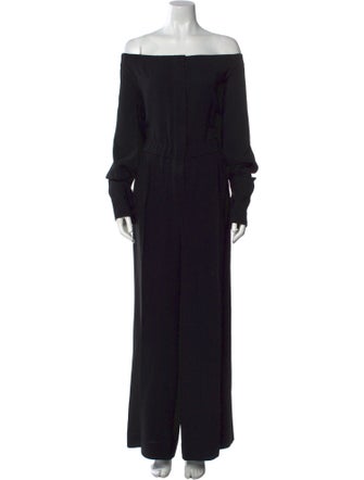 Max Mara Off-The-Shoulder Jumpsuit