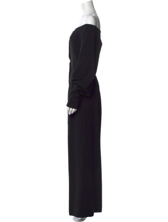 Max Mara Off-The-Shoulder Jumpsuit